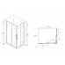 Душевое ограждение Abber Schwarzer Diamant AG02128BH 120x80