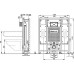 Система инсталляции для унитазов AlcaPlast Sadromodul A101/1300H