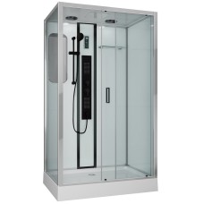 Душевая кабина Niagara NG-6012-01GQR BLACK 120x80