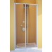 Душевая дверь в нишу GuteWetter Practic Door GK-402 88-92 см стекло бесцветное, профиль матовый хром