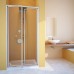 Душевая дверь в нишу GuteWetter Practic Door GK-402 88-92 см стекло бесцветное, профиль матовый хром