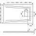 Душевой поддон Good Door Атриум 120x80 белый