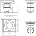 Душевой трап Magdrain F01G50-QL