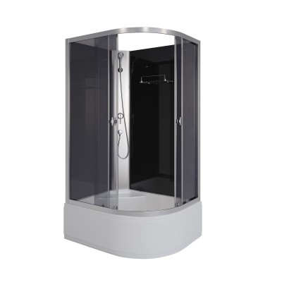 Душевая кабина Niagara E110/80/40L/TN/BK 110x80