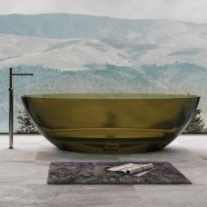 Прозрачная ванна ABBER Kristall AT9702Vesuvian 180x85