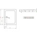 Поддон для душа Radaway Laros D100x90