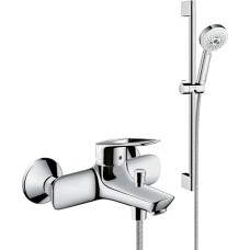 Душевой комплект Hansgrohe Novus Loop 71340000 смеситель + душевой гарнитур 