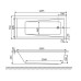 Акриловая ванна Excellent Wave Slim 170x75
