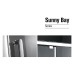 Душевое ограждение Gemy Sunny Bay S28191CM-A90M 110x90