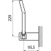 Душевой гарнитур Webert Comfort AC0114015 хром