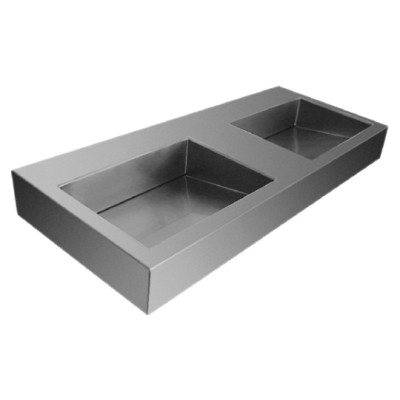 Раковина Senda Aqueduto duplo satin w/o 215160015