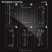 Душевой гарнитур Elghansa Shower Rail SB-67