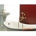 Смеситель Webert Alexandra AL720201010 золото для ванны с душем