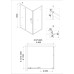 Душевое ограждение Niagara NG-42-9AG-A110G 90x110