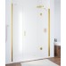 Душевая дверь в нишу Vegas Glass AFP-F 140 09 10 R профиль золото, стекло сатин