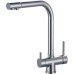 Смеситель Zorg Sanitary ZR 348 YF Nickel для кухонной мойки