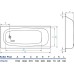Стальная ванна Koller Pool 170x70 см