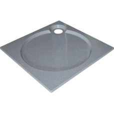 Поддон для душа GuteWetter Deluxe 100x100x2 Q серый 