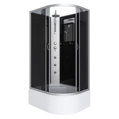 Душевая кабина Niagara NG-2510-14LBKTG 120x80