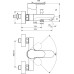 Смеситель Ideal Standard Ceraplan III B0718AA для ванны с душем