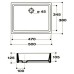 Раковина Disegno Ceramica Box BX05038001