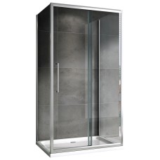 Душевое ограждение Abber Schwarzer Diamant AG30170H-S70-S70 170x70