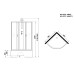 Душевая кабина Niagara NG-6707-14BKTG 80x80