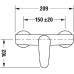 Смеситель Duravit B.1 B14230000010 для душа