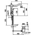 Смеситель Webert Alexandra AL700302015 хром, для раковины