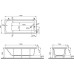 Акриловая ванна VitrA Neon 170x75 52280001000