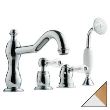 Смеситель Bandini Antico 516.840G CrOro на борт ванны 