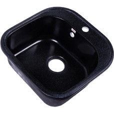 Мойка кухонная Rossinka RS48-49S black 