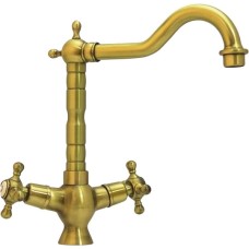 Смеситель Seaman Barcelone SSL-5078 Antique Gold для кухонной мойки 