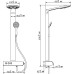 Душевая стойка Gllon GL-SF1301LW-T