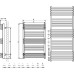 Полотенцесушитель электрический Terma Pola+MOA 50x118 белый, подключение правое