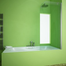 Шторка на ванну GuteWetter Lux Pearl GV-601AS правая 65 см стекло бесцветное, профиль хром 