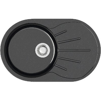 Мойка кухонная Marrbaxx Касандра Z110Q004 чёрный