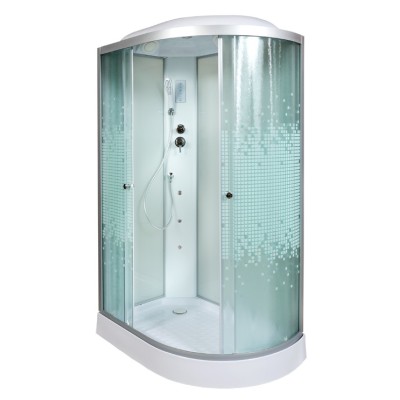 Душевая кабина AvaCan L 902 L 120x80 с электрикой и гидромассажем