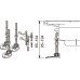 Душевой лоток TECE Drainprofile 670910 90 см хром