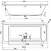 Акриловая ванна Vagnerplast Cavallo 180x80