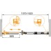 Душевая дверь в нишу Cezares Duet Soft BF 1 160 C Cr