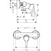 Смеситель Hansgrohe Talis S 72600000 для душа