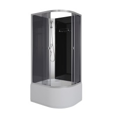 Душевая кабина Niagara E100/80/40L/TN/BK 100x80 