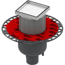 Душевой трап TECE TECEdrainpoint S 360 16 00 DN 50 под плитку, вертикальный 