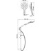 Душевой гарнитур Wasserkraft A044