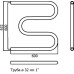 Полотенцесушитель водяной Terminus M-образный М 600*600
