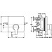 Смеситель Ideal Standard Active B8651AA для душа