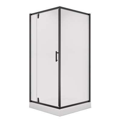 Душевое ограждение Niagara NG-6802-08 BLACK 100x100