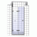 Душевая дверь в нишу Radaway EOS DWB 80 прозрачное стекло L