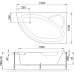 Акриловая ванна Royal Bath Alpine RB 819100 R 150x100